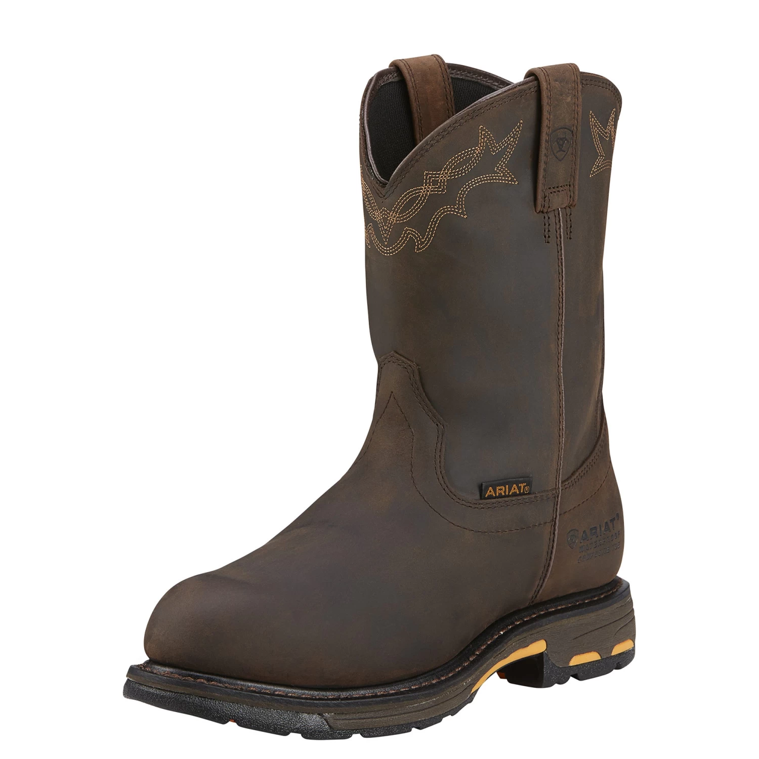 Ariat Boots: Men's 10001200 EH Pull-On Composite Toe Workhog Boots 7 Ariat Boots: Men's 10001200 EH Pull-On Composite Toe Workhog Boots - Image 5