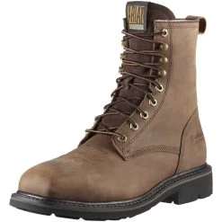 Ariat Boots: 10011917 Men's Cascade Steel Toe Duratread Lacer Boots -Work Shoes Store 10011917 3 4 front
