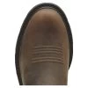 Ariat Boots 10014238 Men's Groundbreaker 10" Pull On Work Boots -Work Shoes Store 10014238 toe
