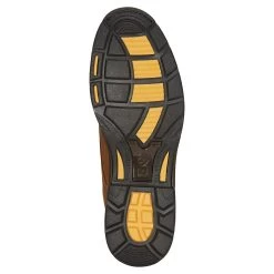 Ariat Boots: Men's 8 Inch Workhog 10016266 Brown Lace Up Work Boots -Work Shoes Store 10016266 sole