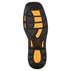 Ariat Boots: Men's 10017436 Brown WorkHog Wide H20 11" Waterproof Pull On Work Boots 11 Ariat Boots: Men's 10017436 Brown WorkHog Wide H20 11" Waterproof Pull On Work Boots -Work Shoes Store 10017436 sole