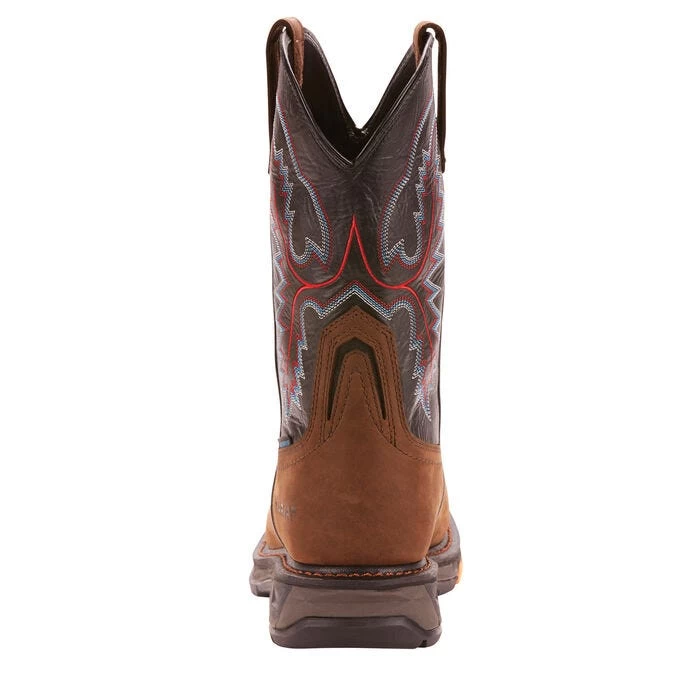 Ariat Boots: Men's 10024968 Brown WorkHog XT Carbon Toe 11" Waterproof Pull On Work Boots 5 Ariat Boots: Men's 10024968 Brown WorkHog XT Carbon Toe 11" Waterproof Pull On Work Boots - Image 3
