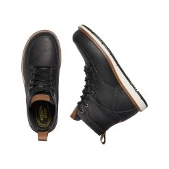 Keen Utility Boots: Men's 1020053 Black Caramel Cafe Aluminum Toe 6" San Jose EH Work Boot -Work Shoes Store 1020053 pld 1 edit