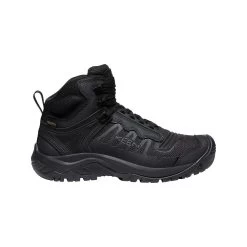 Keen Utility Boots: Men's 1027111 Black Soft Toe Reno Mid KBF Waterproof EH Work Boot
