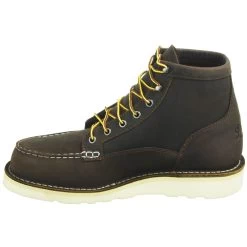 Danner Boots: Men's Brown Moc Toe 15563 Bull Run Soft Toe Work Boots -Work Shoes Store 15563 4 1