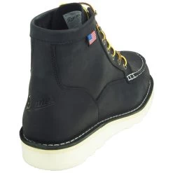 Danner Boots: Men's Black Moc Toe 15568 Bull Run Soft Toe Work Boots 11 Danner Boots: Men's Black Moc Toe 15568 Bull Run Soft Toe Work Boots -Work Shoes Store 15568 5 1