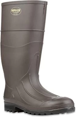 Servus Boots: Men's 18805 Brown Iron Duke Waterproof PVC 15IN Boot 7 Servus Boots: Men's 18805 Brown Iron Duke Waterproof PVC 15IN Boot -Work Shoes Store 18805