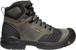 Keen Utility: Men's 1023387 Magnet Black Portland 6" Carbon Fiber Waterproof EH Work Boot