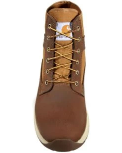 Carhartt Boots: Men's FA5015-M Brown Leather And Nylon Force 5-Inch Soft Toe Sneaker Boot -Work Shoes Store 2000340555 200 p4