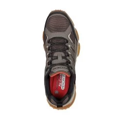 Skechers Work Shoes: Men's 200140 TPBK Taupe Black Steel Toe Skech-Air Envoy Arcket EH Work Shoe -Work Shoes Store 200140 tpbk bedit