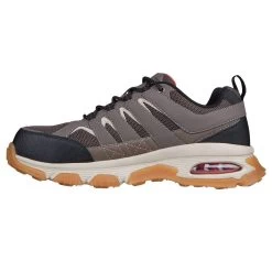 Skechers Work Shoes: Men's 200140 TPBK Taupe Black Steel Toe Skech-Air Envoy Arcket EH Work Shoe -Work Shoes Store 200140 tpbk dedit