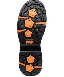 Timberland Pro Boots: Men's A1VXG Brown Helix HD Composite Toe Met Guard Work Boot -Work Shoes Store 24411 a1vxgsole