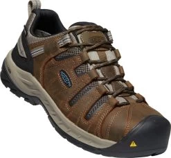 Keen Utility: Men's 1023236 Cascade Brown Orion Blue Flint II Steel Toe Waterproof Work Shoe -Work Shoes Store 2c962bea854618b8d02e8ab3a02ec545 3