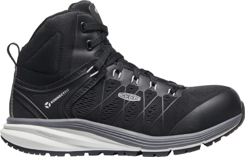 Keen Utility: Women's 1025220 Vapor Black Vista Energy Mid Carbon Fiber Toe Work Boot 4 Keen Utility: Women's 1025220 Vapor Black Vista Energy Mid Carbon Fiber Toe Work Boot - Image 2
