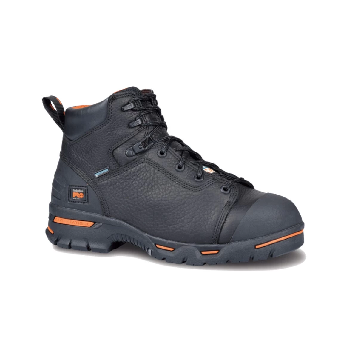 Timberland PRO Boots: Men's Endurance PR Black 47592 EH 6" Steel Toe Work Boots 3 Timberland PRO Boots: Men's Endurance PR Black 47592 EH 6" Steel Toe Work Boots