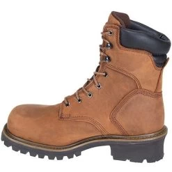 Chippewa Boots: Men's Steel Toe 55026 EH 8 Inch Logger Work Boots -Work Shoes Store 55025 chippewai 01