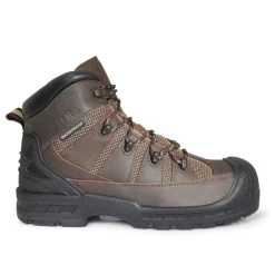 Genuine Grip Boots: Men's 6300 Brown Composite Toe Trekker Puncture Resistant Work Boot -Work Shoes Store 6300 2