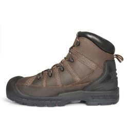 Genuine Grip Boots: Men's 6300 Brown Composite Toe Trekker Puncture Resistant Work Boot -Work Shoes Store 6300 4