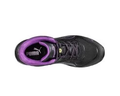 Puma Shoes: Women's 633895 Black Purple 2.0 Composite-Fiberglass Toe Mid Stepper Work Shoe 9 Puma Shoes: Women's 633895 Black Purple 2.0 Composite-Fiberglass Toe Mid Stepper Work Shoe -Work Shoes Store 633895 stepper 2 mid top web