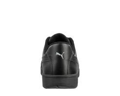 Puma Safety: Women's 640105 Black Composite-Fiberglass Toe Iconic Low Work Shoe -Work Shoes Store 640005 iconic black low back web 1