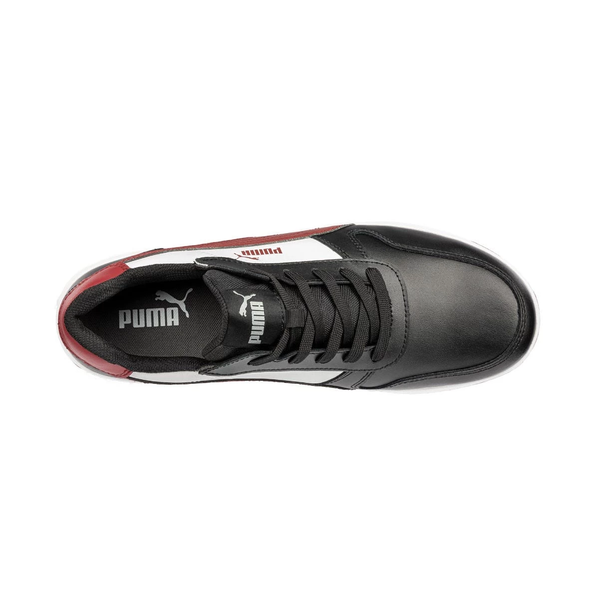 Puma Shoes: Women's 640215 Black Red White Composite Toe Low EH Frontcourt Heritage Work Shoe 6 Puma Shoes: Women's 640215 Black Red White Composite Toe Low EH Frontcourt Heritage Work Shoe - Image 4