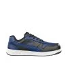 Puma Shoes: Men's 640275 Black Blue Composite Toe Low Frontcourt Heritage Work Shoe -Work Shoes Store 640275 frontcourt blue blk low single01 webedit