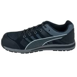 Puma Safety 643165 Men's Elevate Knit Black ESD Steel Toe Tennis Shoes -Work Shoes Store 643165 4