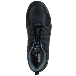 Puma Safety 643845 Men's Velocity 2.0 Black Fiberglass Toe Work Shoes -Work Shoes Store 643845 6