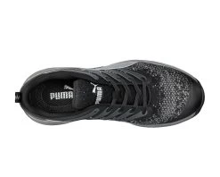 Puma Safety: Men's 644545 Charge Black Low Fiberglass Toe Athletic Work Shoe -Work Shoes Store 644540 charge black low top web