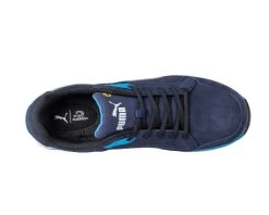 Puma Safety: Men's 644625 Blue Airtwist Low EH Composite Fiberglass Toe Athletic Work Shoe 11 Puma Safety: Men's 644625 Blue Airtwist Low EH Composite Fiberglass Toe Athletic Work Shoe -Work Shoes Store 644625 airtwist blue low top web