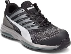 Puma Safety: Men's 644545 Charge Black Low Fiberglass Toe Athletic Work Shoe -Work Shoes Store 71ckne3fosl. ac uy395