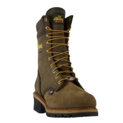 Thorogood Boots: Men's 804-3555 Brown CrazyHorse Steel Toe Logger Work Boot 9 Thorogood Boots: Men's 804-3555 Brown CrazyHorse Steel Toe Logger Work Boot -Work Shoes Store 804 3555 3 416x416 1
