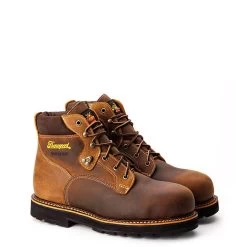Thorogood Boots: Men's 804 4144 Crazyhorse Composite Toe Iron River Series 6" Waterproof Work Boot -Work Shoes Store 804 4144 1edit