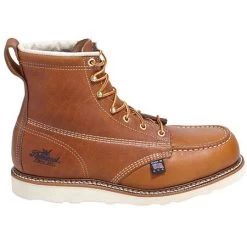 Thorogood Boots: Men's Steel Toe Vibram Sole Work Boots 804-4200 -Work Shoes Store 804 4200 thorogoodo 01