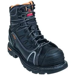 Thorogood Boots: Men's Black Composite Toe 804-6444 EH Work Boots 11 Thorogood Boots: Men's Black Composite Toe 804-6444 EH Work Boots -Work Shoes Store 804 6444st thorogoodp 01 1