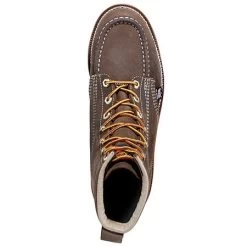 Thorogood Boots: Men's Brown Moc Toe 814-4203 USA Made American Heritage Work Boots -Work Shoes Store 814 4203 thorogoodt 01