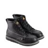 Thorogood Boots: Men's 814 6206 Black 6" American Heritage Midnight Series Work Boot