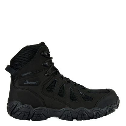 Thorogood Boots: Men's 834-6295 Black Crosstrex Mid Side Zip Waterproof Hiker 5 Thorogood Boots: Men's 834-6295 Black Crosstrex Mid Side Zip Waterproof Hiker - Image 3