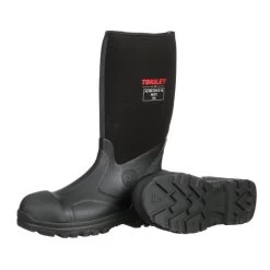 Tingley Boots: Unisex 87251 Black Badger Steel Toe 15 IN Waterproof Work Boot -Work Shoes Store 87251