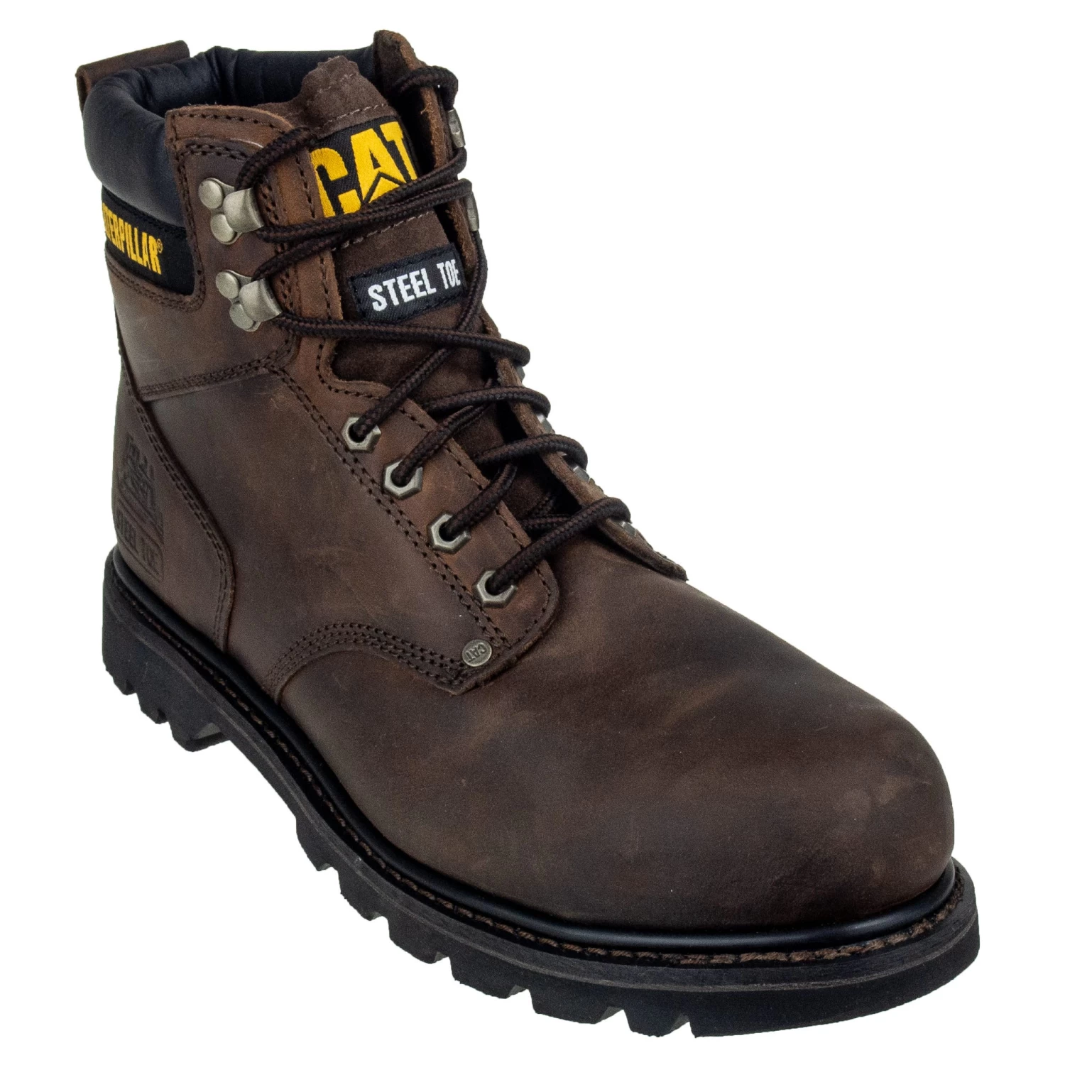 Caterpillar Boots: Men's Steel Toe EH 89586 Brown Boots 9 Caterpillar Boots: Men's Steel Toe EH 89586 Brown Boots - Image 7
