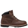 Timberland Pro Boots: Men's A1WG2 Brown Gritstone Slip Resistant 6" Work Boot -Work Shoes Store a1wg2 4