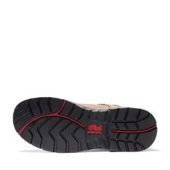 Timberland Pro Boots: Men's A1WSB Brown Red Bosshog Composite Toe Waterproof 6" Work Boot -Work Shoes Store a1wsbedit