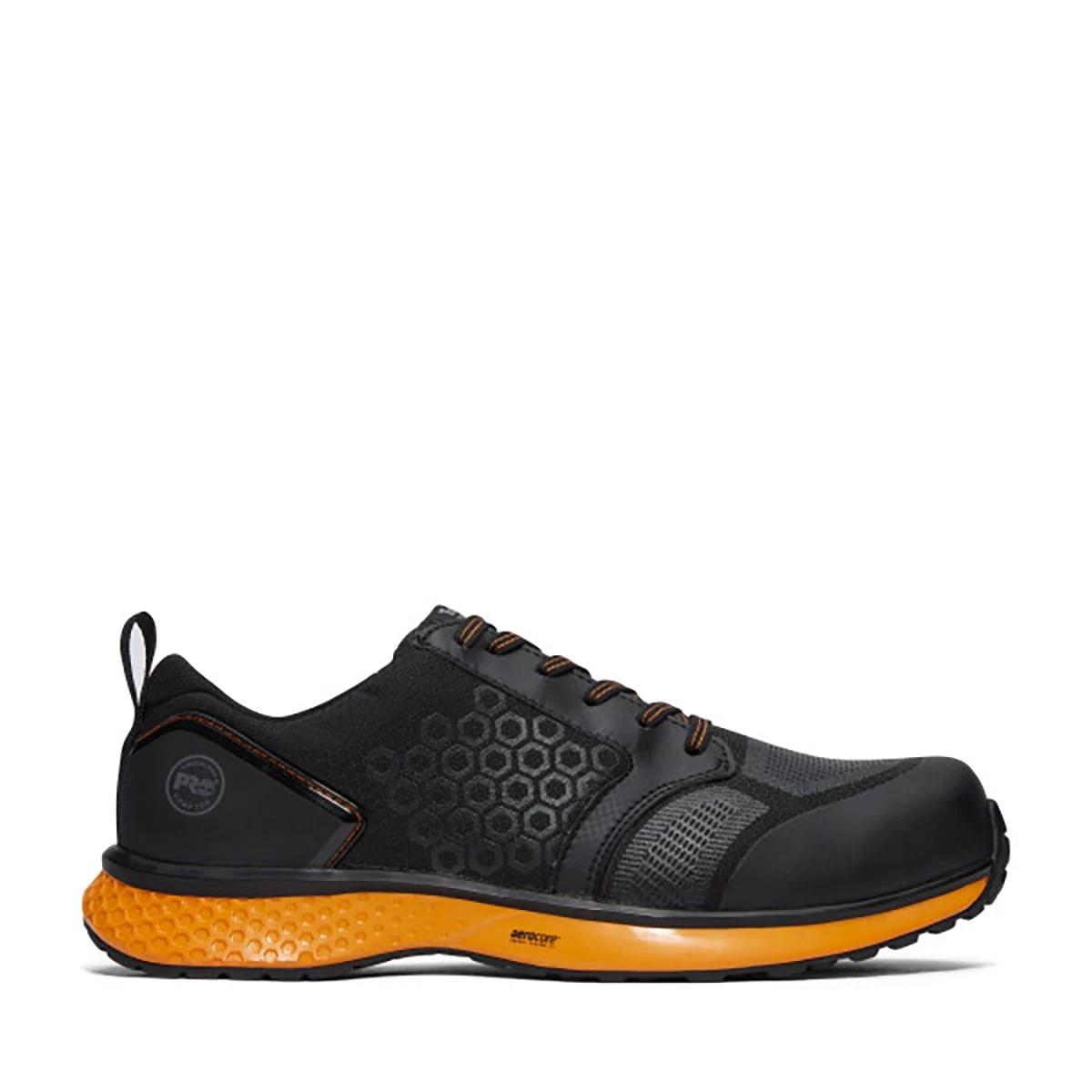 Timberland Pro Shoes: Men's A2123 Black Orange Reaxion Composite Toe Athletic Work Shoe 4 Timberland Pro Shoes: Men's A2123 Black Orange Reaxion Composite Toe Athletic Work Shoe - Image 2