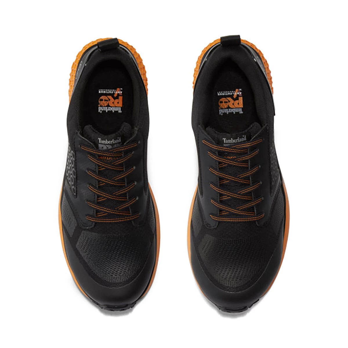 Timberland Pro Shoes: Men's A2123 Black Orange Reaxion Composite Toe Athletic Work Shoe 8 Timberland Pro Shoes: Men's A2123 Black Orange Reaxion Composite Toe Athletic Work Shoe - Image 6