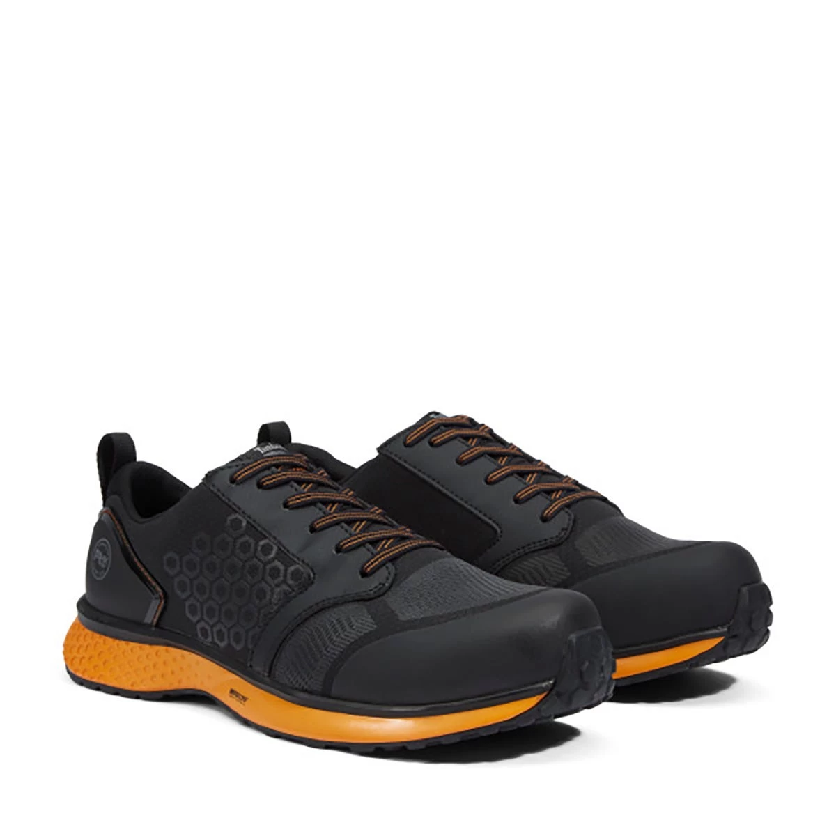 Timberland Pro Shoes: Men's A2123 Black Orange Reaxion Composite Toe Athletic Work Shoe 7 Timberland Pro Shoes: Men's A2123 Black Orange Reaxion Composite Toe Athletic Work Shoe - Image 5