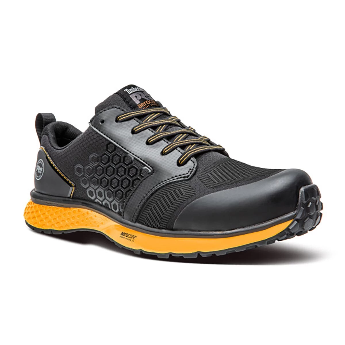 Timberland Pro Shoes: Men's A2123 Black Orange Reaxion Composite Toe Athletic Work Shoe 3 Timberland Pro Shoes: Men's A2123 Black Orange Reaxion Composite Toe Athletic Work Shoe