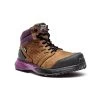 Timberland Pro Boots: Women's A219B Brown Purple Reaxion Composite Toe Waterproof Hiker -Work Shoes Store a219b 2edit