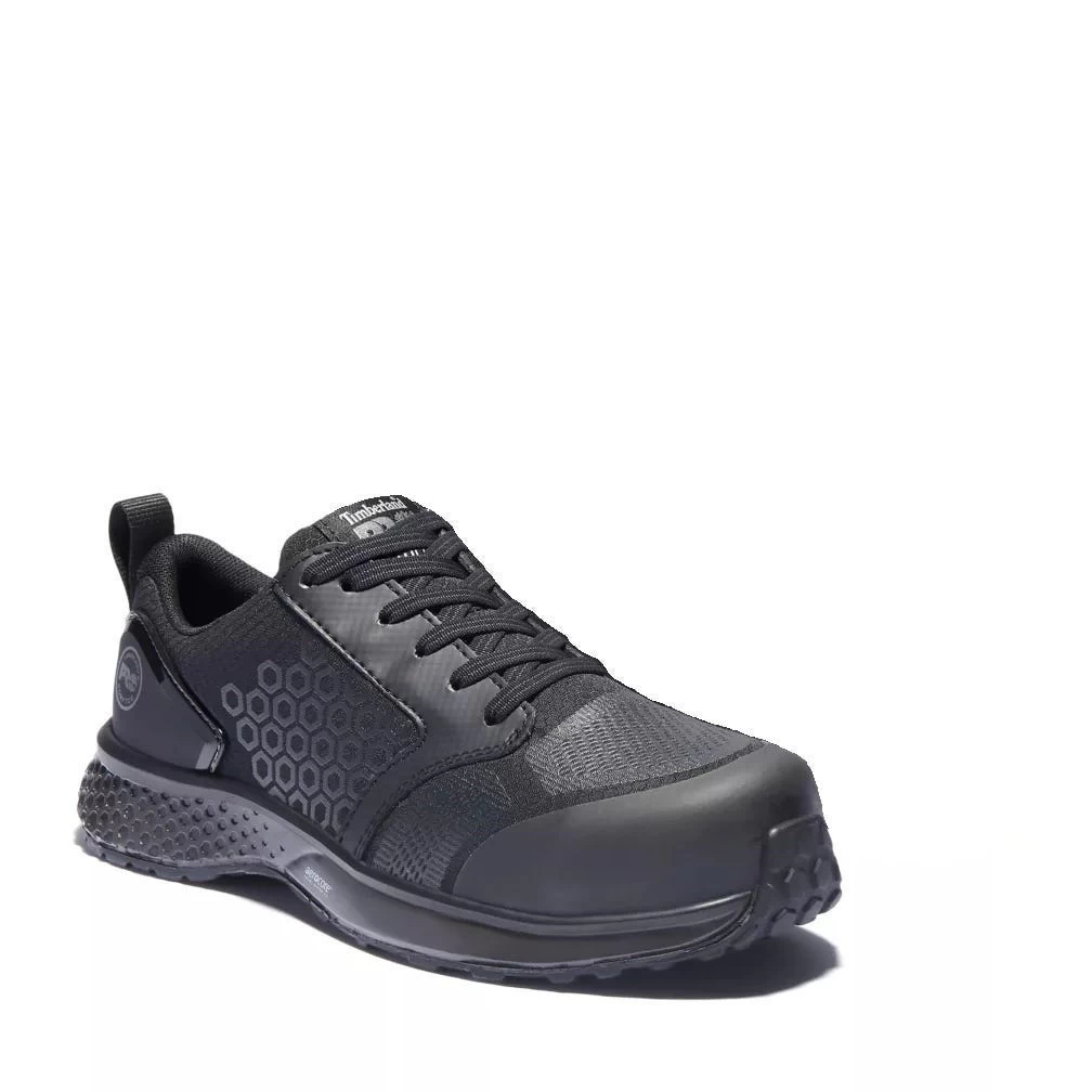 Timberland Pro Shoes: Women's A21PY Black Reaxion Composite Toe Athletic Work Shoe 3 Timberland Pro Shoes: Women's A21PY Black Reaxion Composite Toe Athletic Work Shoe