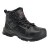 Avenger Boots: Men's A7331 Black Carbon Toe EH Slip Resistant Boot