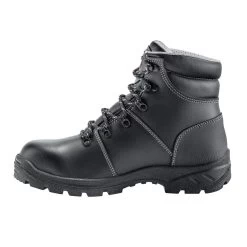 Avenger Boots: Men's A8224 Black Steel Toe 6" Waterproof Builder EH Work Boot -Work Shoes Store a8224 8624 medial